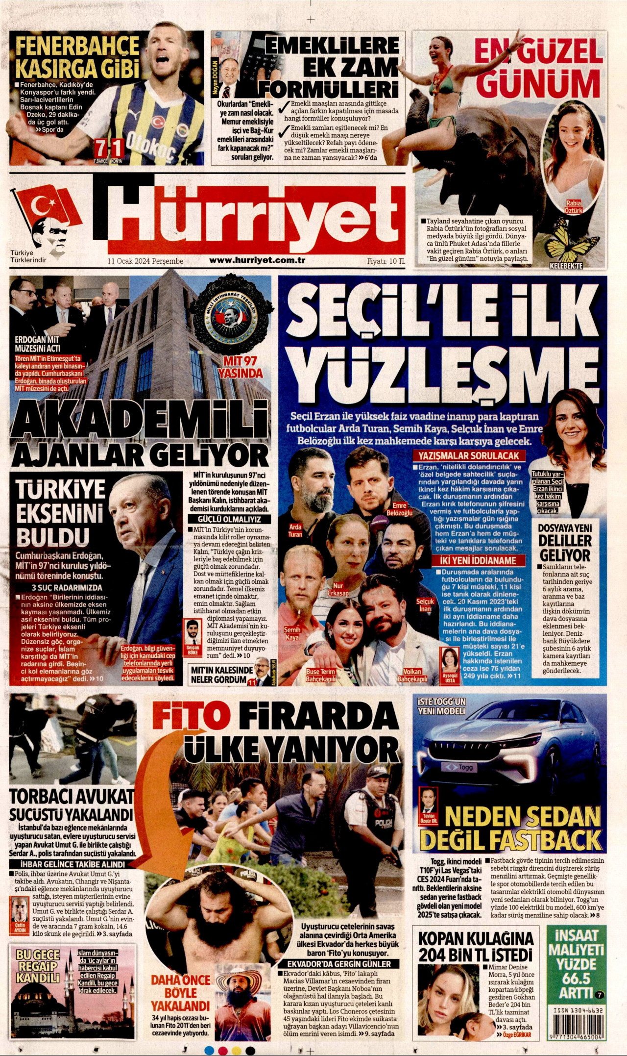 Χουριέτ - Φιλοκυβερνητική Εφημερίδα: «Έρχονται ακαδημαϊκοί πράκτορες»