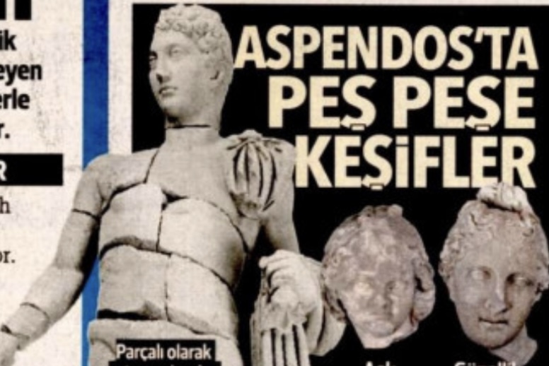 Τουρκία: Νέο άγαλμα Ερμή, κεφάλια Αφροδίτης, Έρωτα στην Άσπενδο 