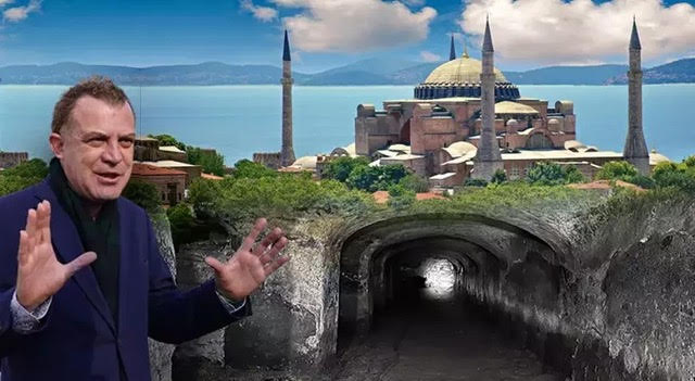 Χουριέτ: «Στο φως οι διάδρομοι και οι σήραγγες της Αγίας Σοφίας»