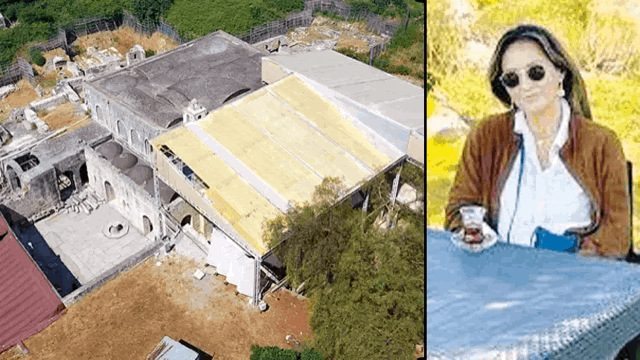 Σκάνδαλο στα Μύρα Αττάλειας: Μετέφερε τη στέγη του Αγίου Νικολάου στη βίλα της!