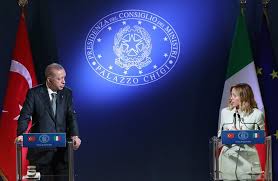 Ερντογάν με Μελόνι: «Είμαστε έτοιμοι να συνεργαστούμε στα ενεργειακά στη Μεσόγειο»