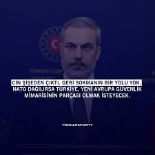 Φιντάν: «Η Τουρκία θέλει να είναι μέρος μιας νέας ευρωπαϊκής αρχιτεκτονικής ασφάλειας