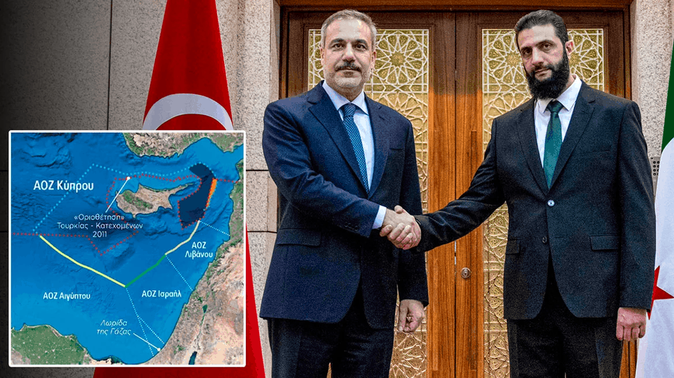 Τούρκοι αναλυτές: Το μεγαλύτερο όνειρο Φιντάν η συμφωνία ΑΟΖ με Συρία