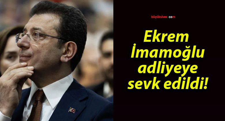 Στο δικαστήριο μεταφέρθηκε ο Ιμάμογλου - Αποφασίζεται απόψε η προφυλάκιση του ή όχι