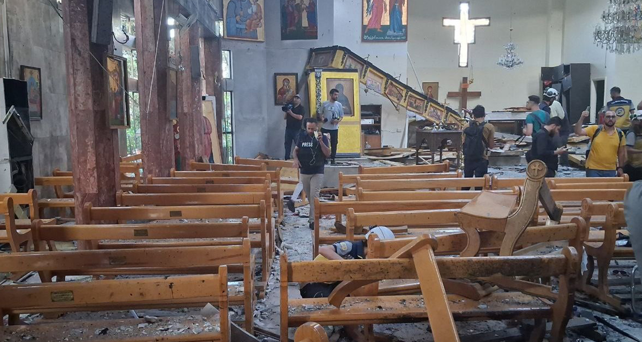 Βαρθολομαίος καταδικάζει την επίθεση στον ελληνορθόδοξο Ναό της Δαμασκού