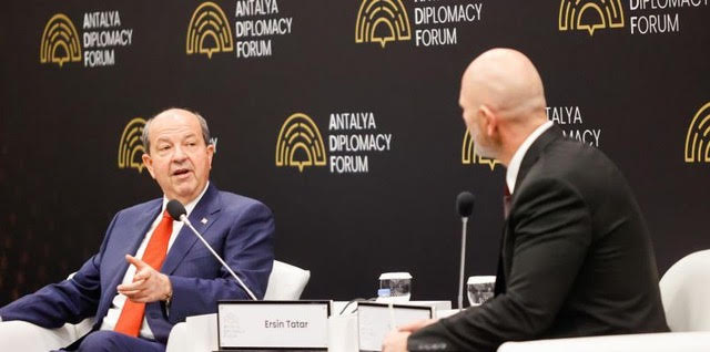 Τατάρ από Φόρουμ Αττάλειας: «Δύο ξεχωριστά ‘κράτη’ είναι η μόνη ρεαλιστική λύση»