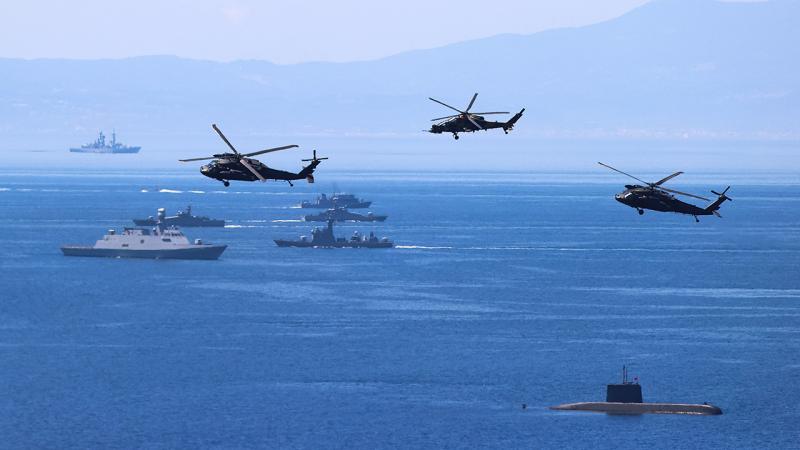 Άσκηση Γαλάζια Πατρίδα: Με σενάριο κατάληψης νησιού ξεκίνησε η αεροναυτική άσκηση